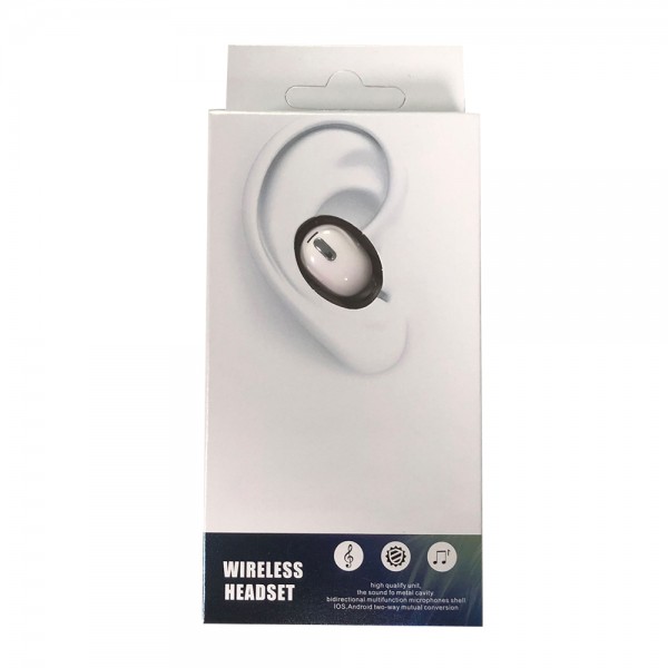 Wireless mini bluetooth in-ear headset monaural earphone with custom logo 