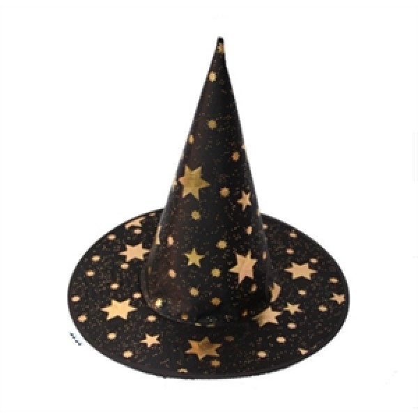 Halloween Witch Hat with Star