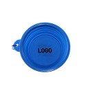 Silicone Collapsible Pet Bowl With Carabiner