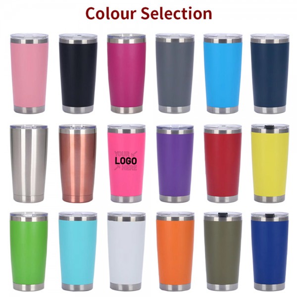 20Oz Stainless Steel Tumbler Insulated Travel Mug