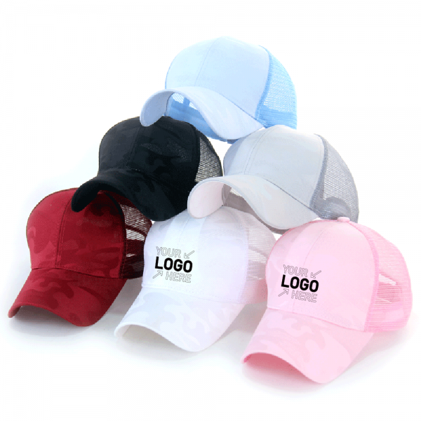 Camouflage Ponytail Baseball Cap