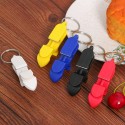 Plastic Bottle Opener W/Keychain