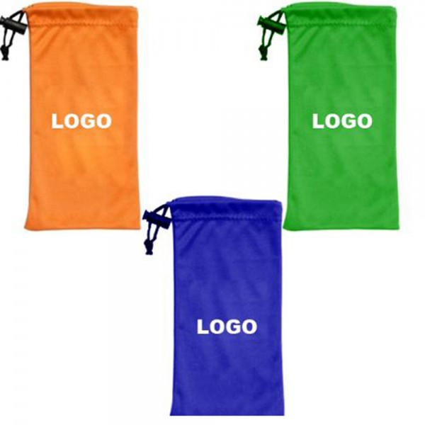 Micro Fiber Glasses Drawstring Bag