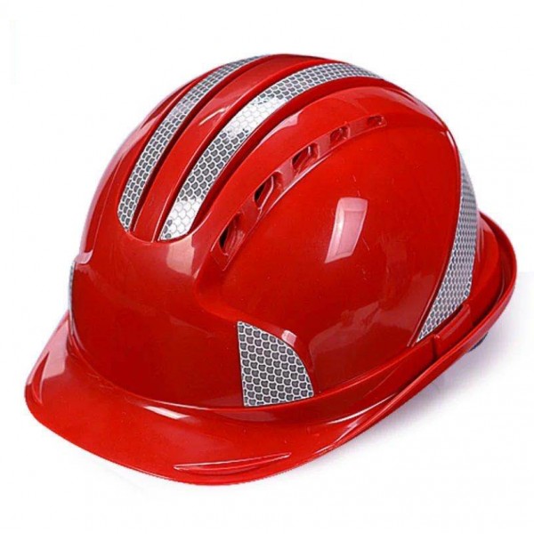 Safety Breathable Helmet With Reflective Strip