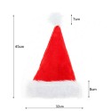 Christmas Thickened Santa Claus Plush Hat