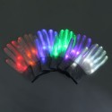 Halloween LED Colored Luminous Gloves