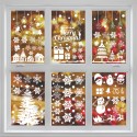 Christmas 242PCS Window Static Sticker Set