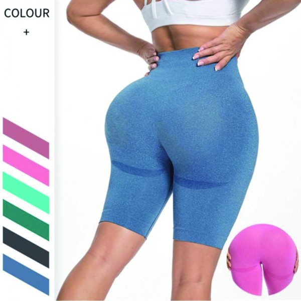 Women's Fitness High Waist Yoga Sports Tights Short Pants