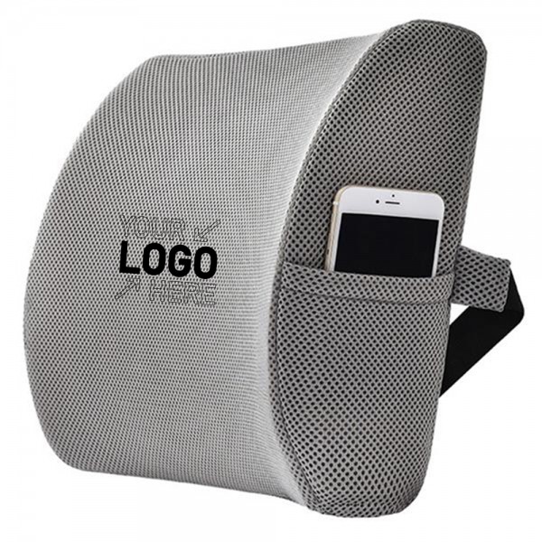 Memory Foam Back Support Cushion Lumbar Pillow