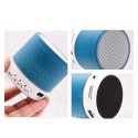 Wireless USB charging mini LED cracked colorful bluetooth speaker with custom logo 